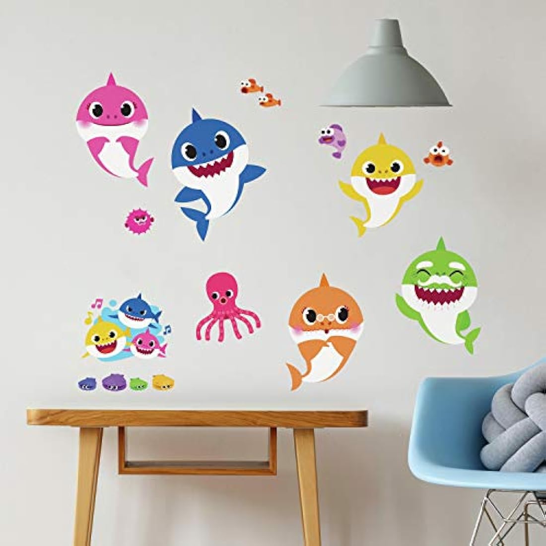RoomMates - Adhesivos para pared de tiburón para niños