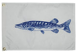 Banderín de pescado, nailon, 12.0 x 18.0 in