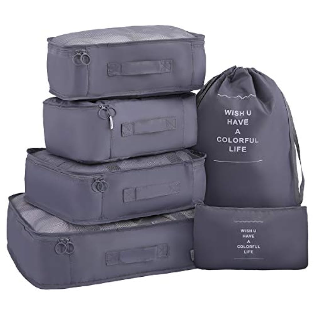 bolsas de viaje, set de cubos de embalaje para viaje