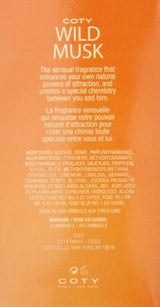 Coty Wild Colonia concentrada de almizcle en aerosol, 1 onza líquida, fragancia de mujer en un aroma floral, gran regalo para amantes de la colonia o el perfume