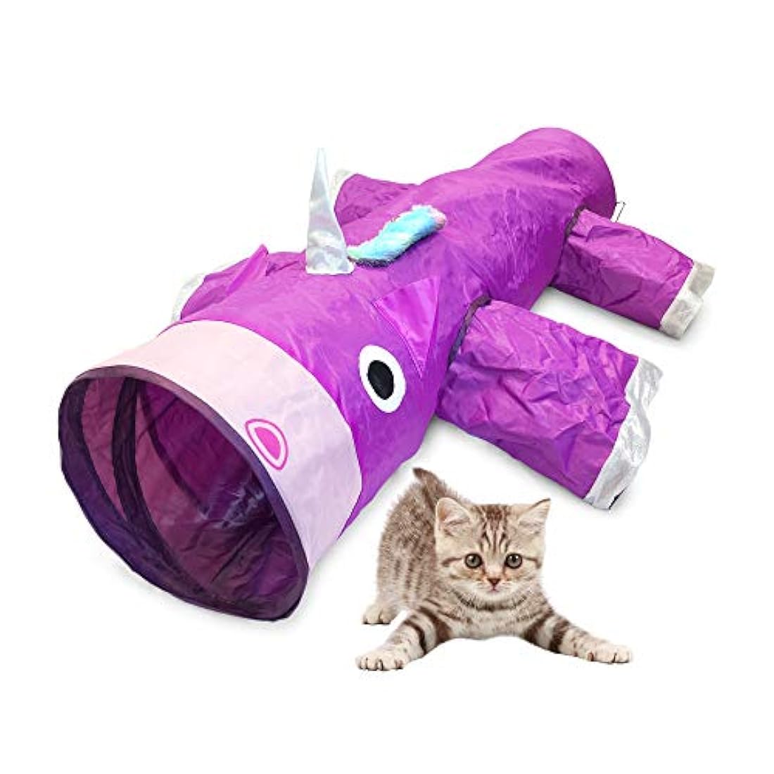 Cat Tunnel Alivio del aburrimiento Juguetes  hilo de plumas