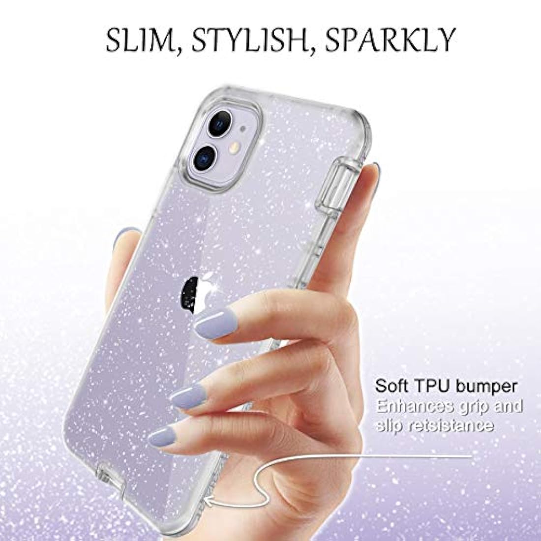Carcasa para iPhone 11+protector de pantalla integrado