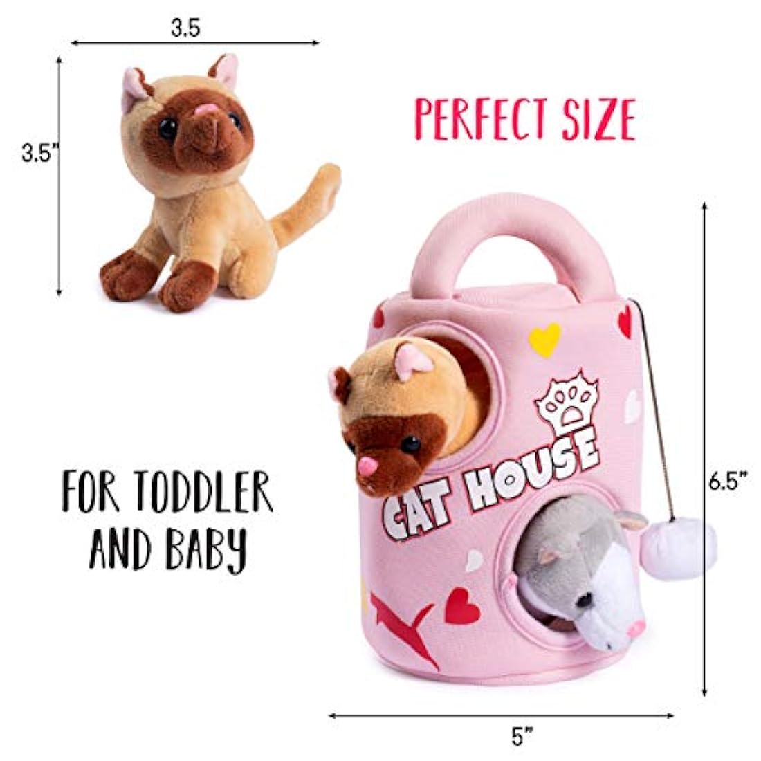 juguetes para gatos de peluche para niños