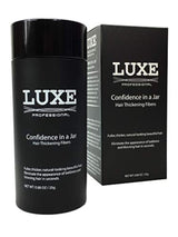 Luxe Thickening de pelo fibras con Queratina Natural – 2 Meses suministro de confianza en un frasco. Múltiples Colores disponibles., Café Oscuro