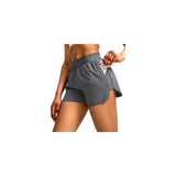 Shorts cortos de correr para mujer con bolsillos talla S