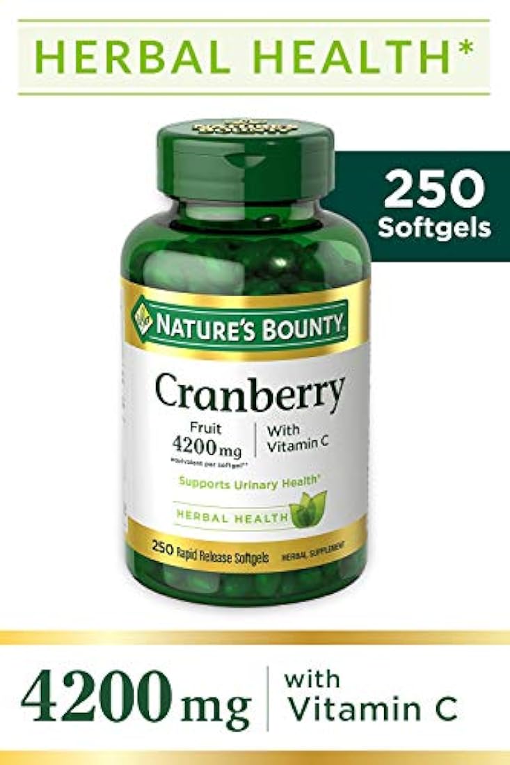 Suplemento alimenticio con arándanos Nature's Bounty