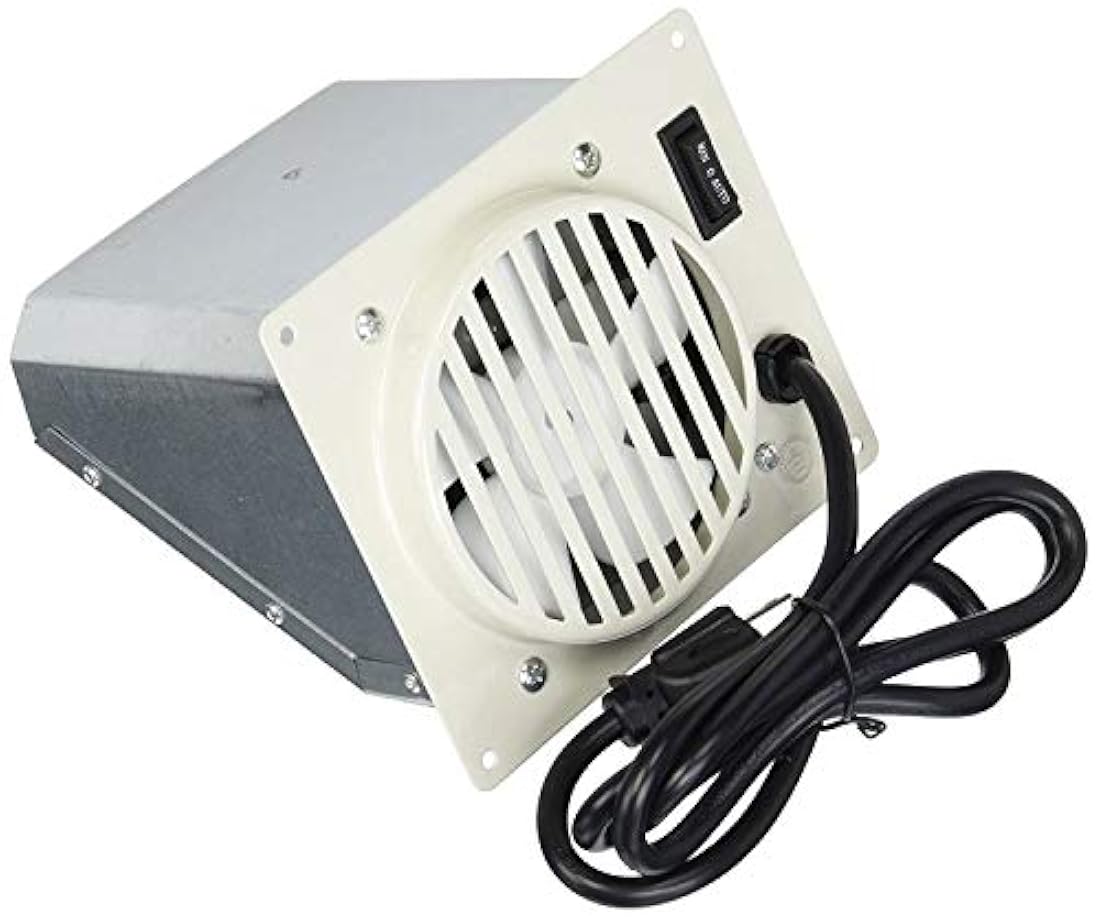 Calentador de propano de 30 K BTU (azul) y ventilador