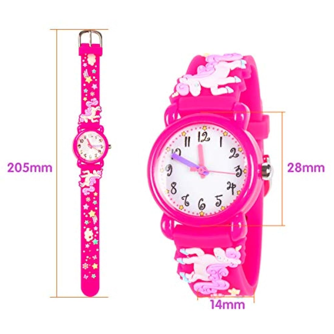 Reloj impermeable para niños.