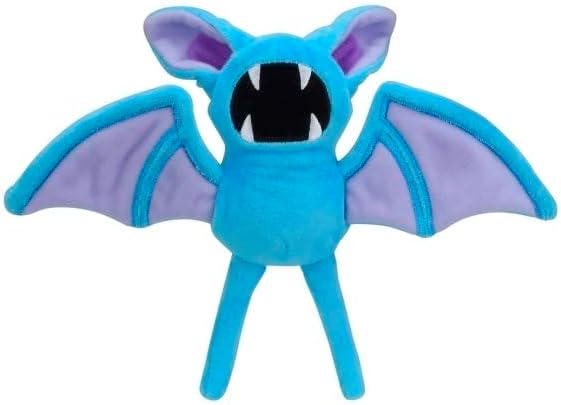 Pokémon Center: Zubat Sitting Cuties Felpa, 9 ¼ pulgadas