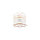 Pulseras  Juego de brazaletes para uso escalonado