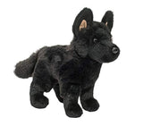 Douglas Harko - Peluche de perro de pastor alemán negro