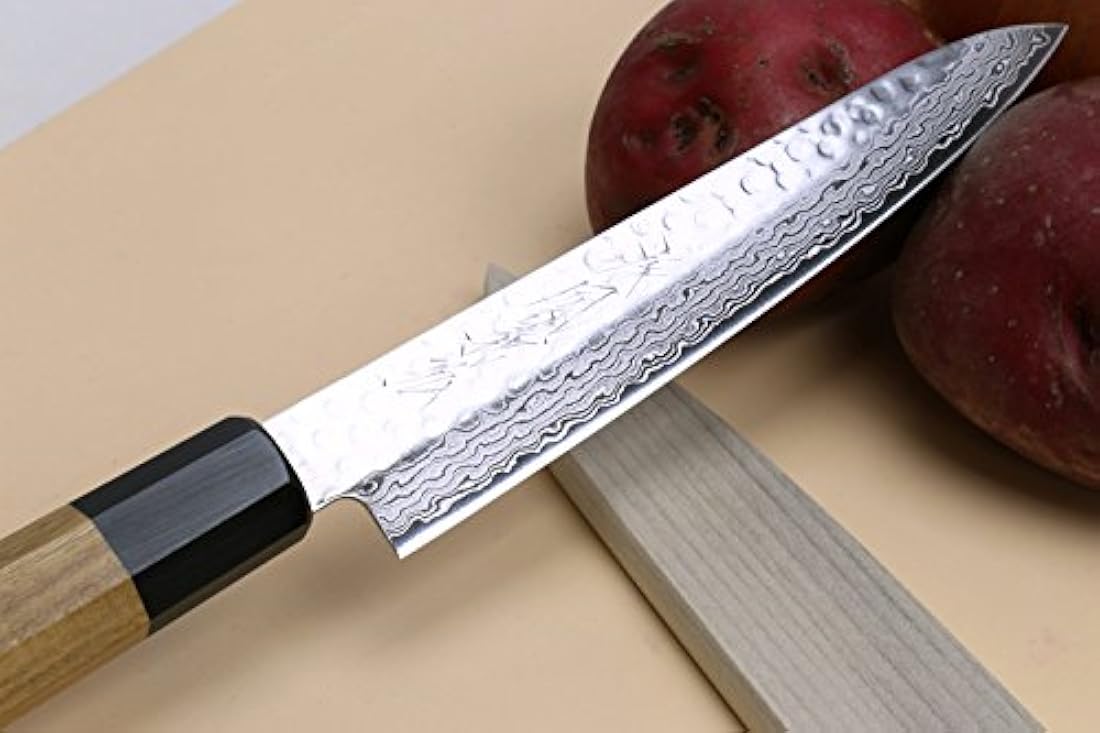 Yoshihiro - cubertería Damasco Cuchillo para deshuesar
