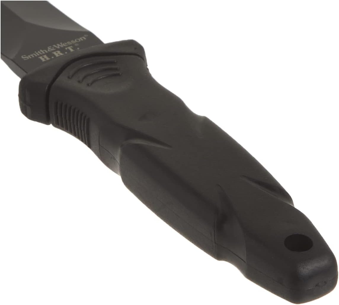 Cuchillo de hoja fija SS de alto carbono mango TPR SWHRT3BF