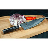 Cuchillo clásico para chef, 8 pulgadas, Negro