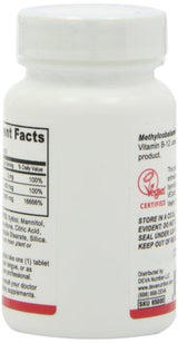 Deva Vitamina vegana B-12 Pastillas de disolución rápida