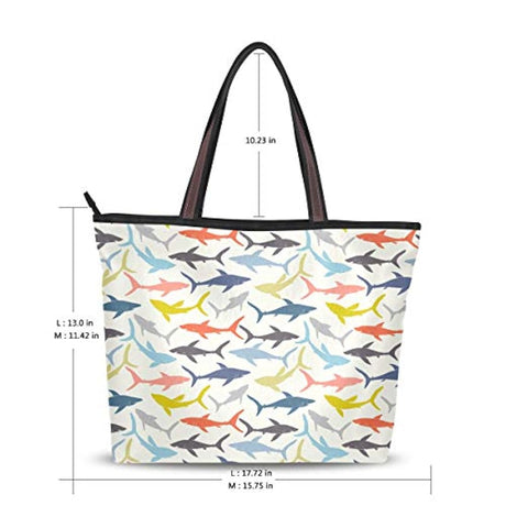 Bolso de hombro con asa superior grande para mujer