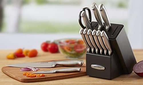 Juego de cuchillos de 13 piezas Farberware EdgeKeeper Negro