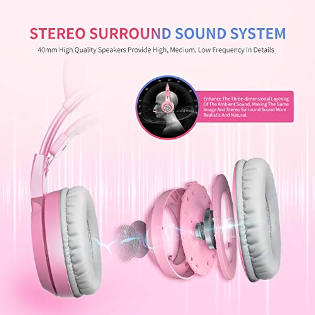 Auriculares de diadema con micrófono SOMIC G951s