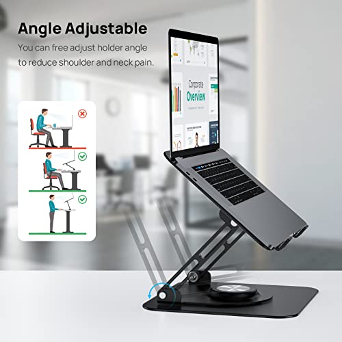 Soporte para computadora portátil para escritorio