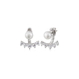 Aretes de Perla de plata