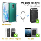Magsafe - Cartera de piel compatible con iPhone 12/13 Mini/Pro/Max, tarjetero RFID con imán MagSafe, negro (Camouflage Black)
