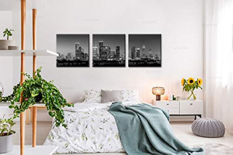 BLINFEIRU - Lienzo de pared con cisterna blanca y negra