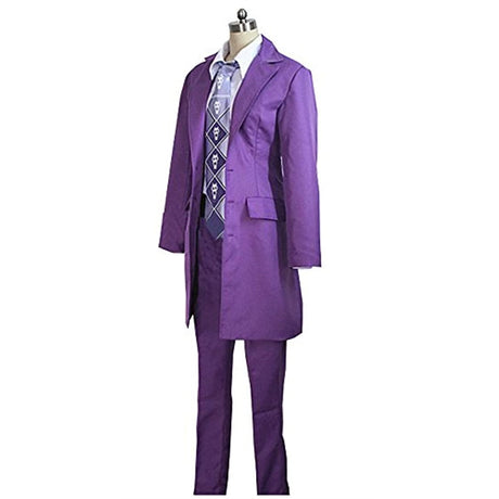 Disfraces Halloween Kira Yoshikage Purle chaqueta trajes traje hecho