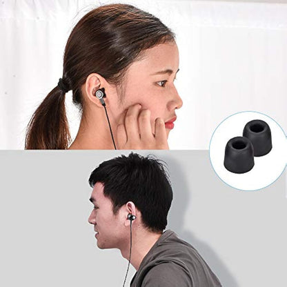 aceyoon - Almohadillas para auriculares 6 pares SML