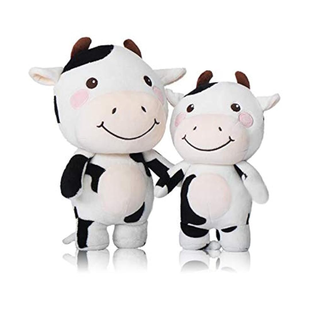 Muñecas de peluche con diseño de vaca sonriente, 10.0 in
