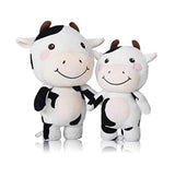 Muñecas de peluche con diseño de vaca sonriente, 10.0 in