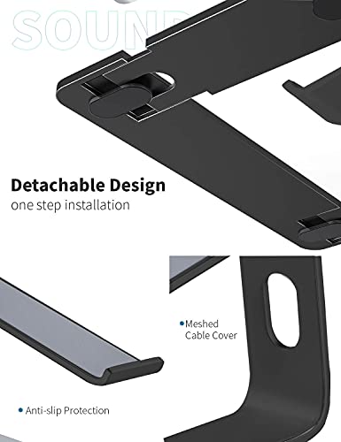 Soporte para computadora portátil, Negro LS1-B SOUNDANCE