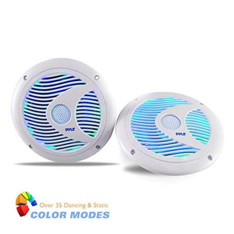 Parlantes impermeables de grado marino PYLE PLMR6LEW
