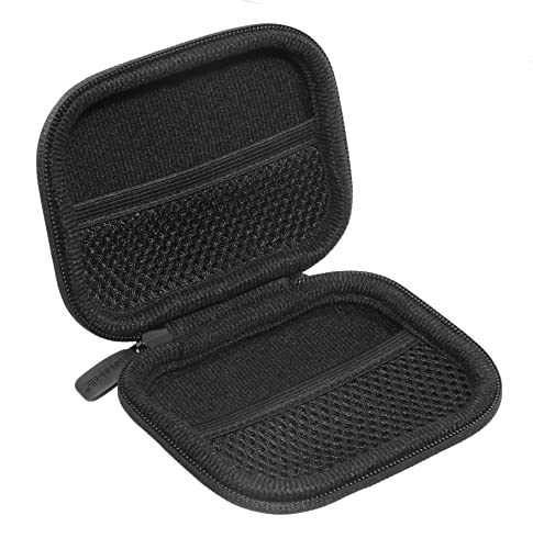 CaseSack iWALK Mini cargador portátil para iPhone compacto con 4500mAh, 9000mAh, con bolsillo de malla para cable o cargador inalámbrico iPhone (negro grande)