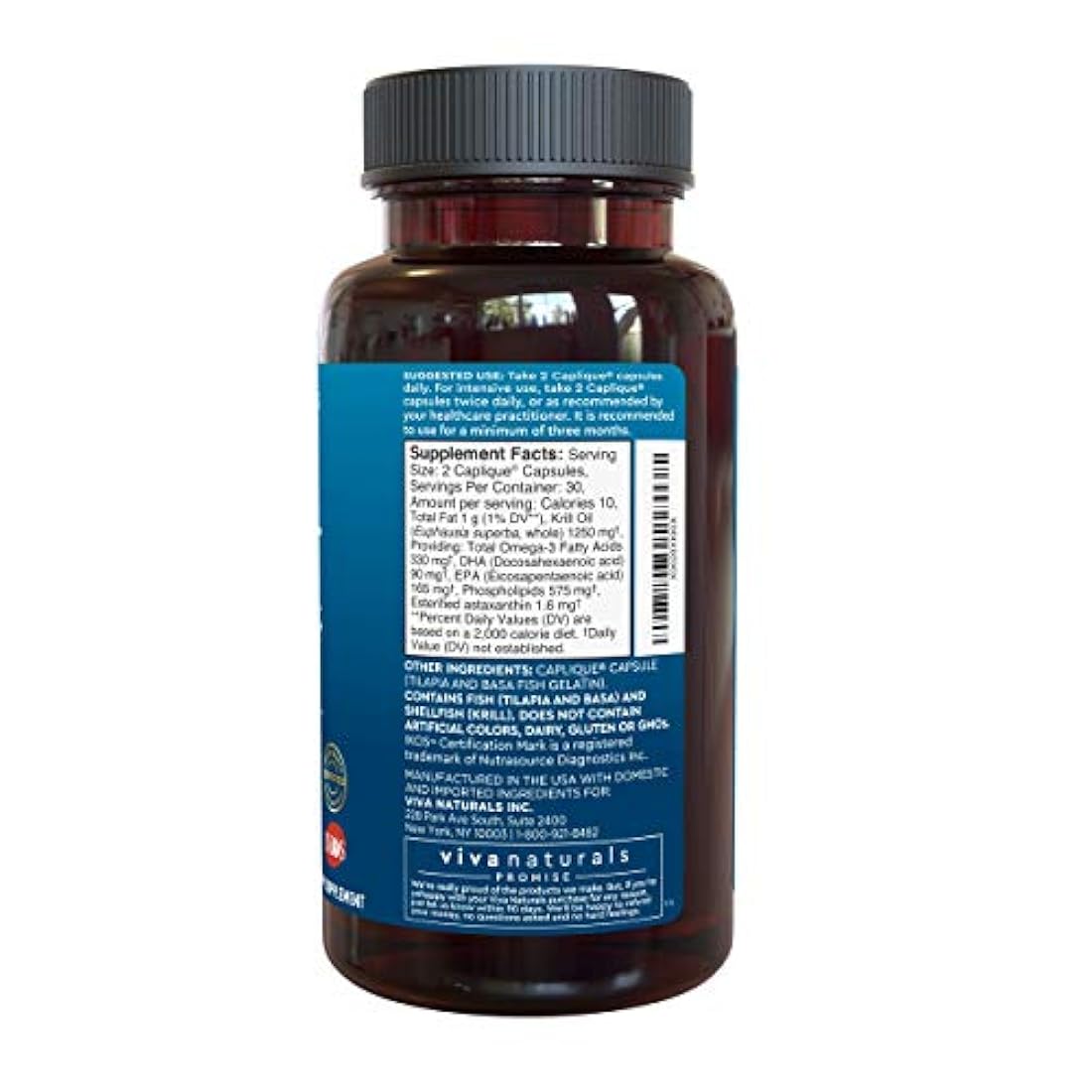 Krill Oil Suplemento – Aceite de Krill Antártico 1250 mg, Crill Oil Omega 3 con Astaxanthin, Suplementos DHA para la salud de las articulaciones y el cerebro, sin sabor pesado y fácil de tragar, 360 cápsulas