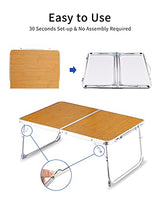 Mesa plegable para computadora portátil para cama SUVANE