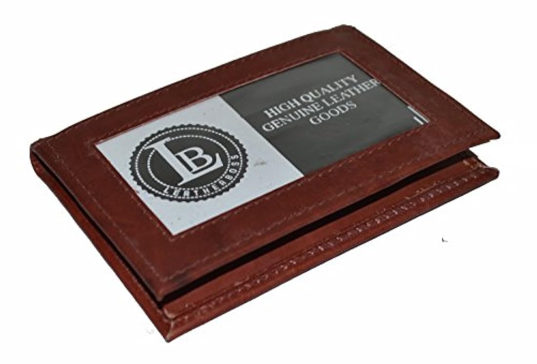 LeatherBoss-Cartera pequeña para tarjetas de crédito