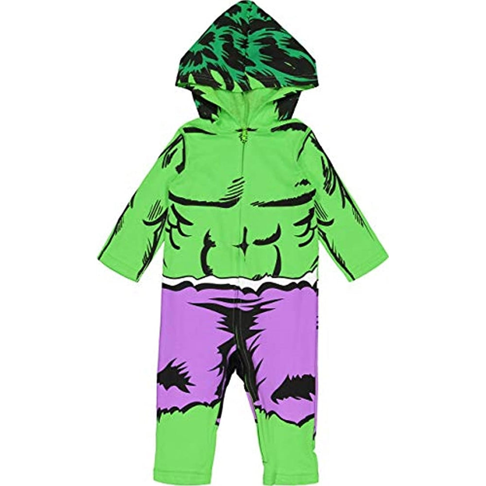 Disfraces The Hulk - Mono con capucha para bebé