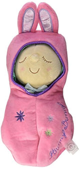 Peluche de muñeca bebé con acogedor saco de dormir