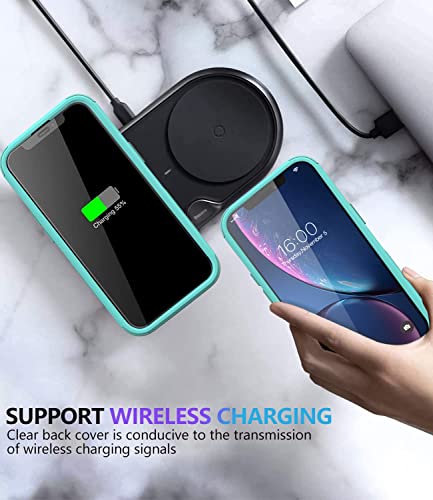 Diverbox for iPhone Xr Case [Shockproof] [Dropproof] [Dust-Proof],Heavy Duty Protection Phone Case Cover for Apple iPhone XR (Teal)