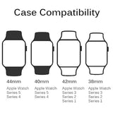 Miimall - Carcasa para reloj Apple Watch Series