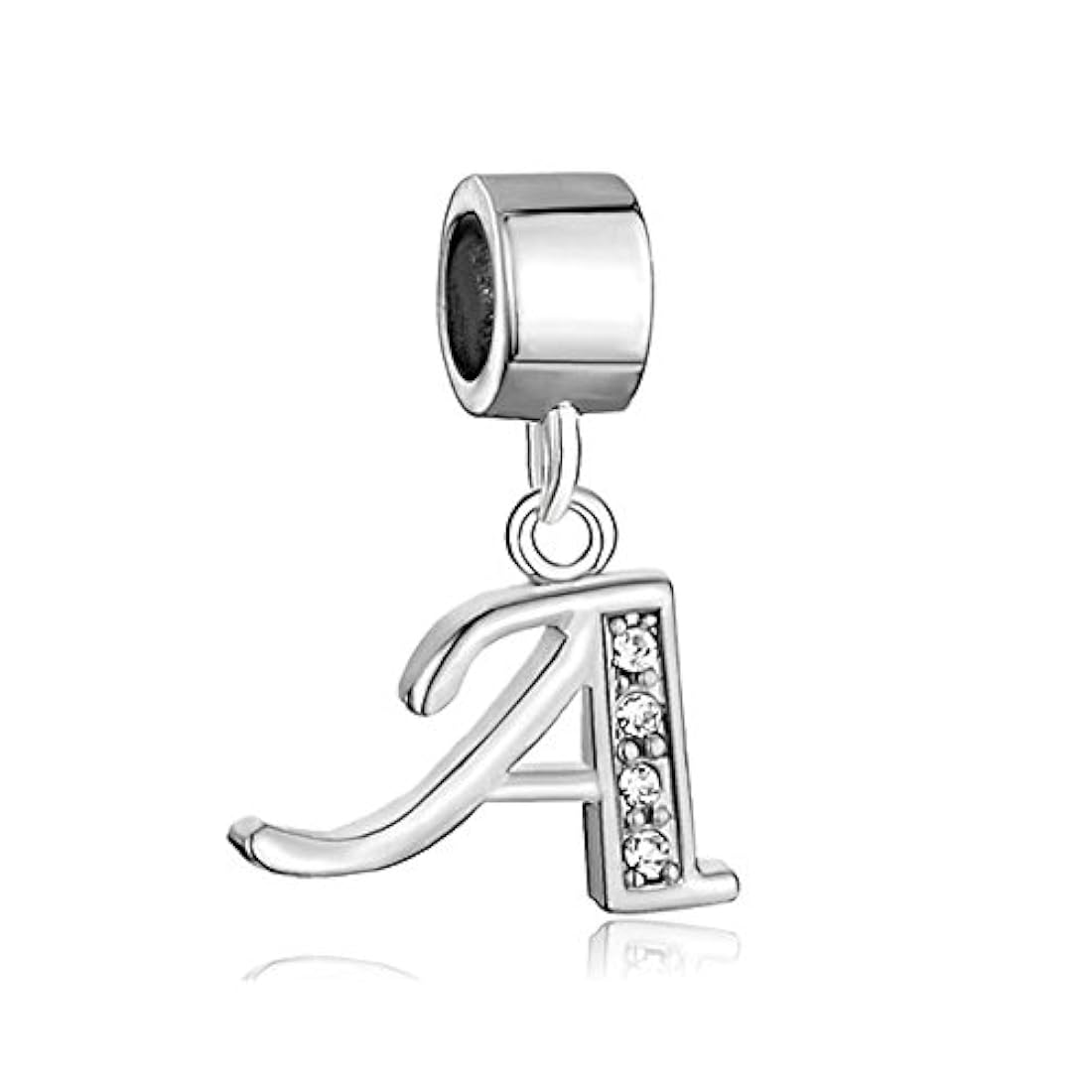 Chapado en plata Letra inicial A-Z