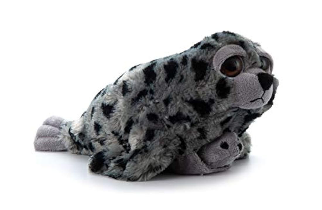 Peluche diseño de Foca color gris-Negro, The Petting Zoo