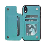 ACXLIFE - Funda para iPhone XR XR con tarjetero y cierre