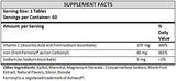 Suplemento Hierro masticable 65 mg con vitamina C 270 mg