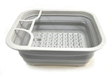 SAMMART - Escurridor plegable para platos con escurridor