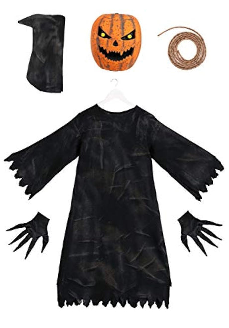 disfraz infantil de calabaza