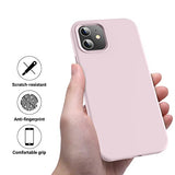 Funda compatible con iPhone 12   (rosa hielo)