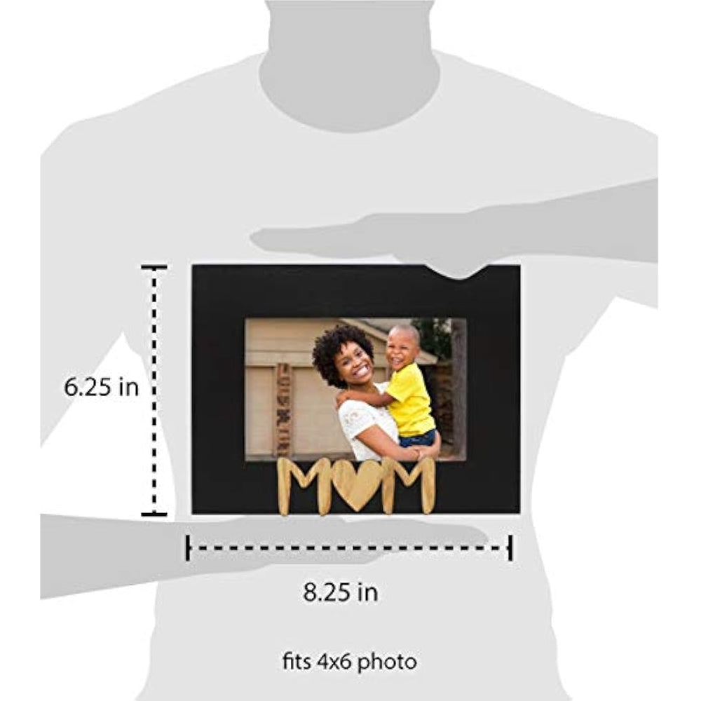 regalo fotográfico para madre, familia, pantalla en la mesa