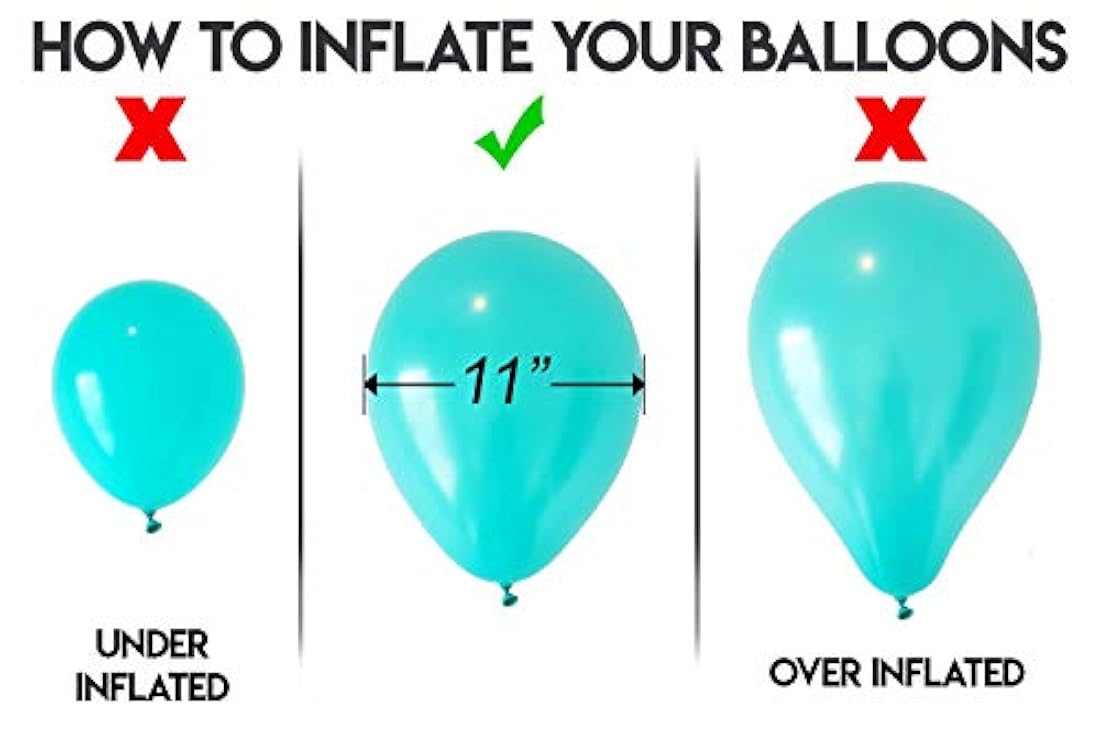 Globos para guitarra – 2 caras de látex colorido de 12.0 in