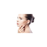 Aretes Circonita cúbica redonda extraíble para mujeres